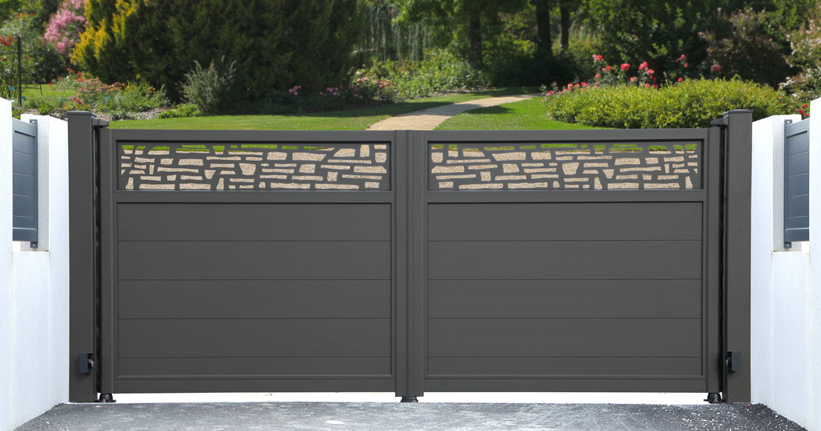 portail en aluminium